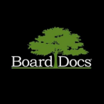 Board doc logo with green tree and black background