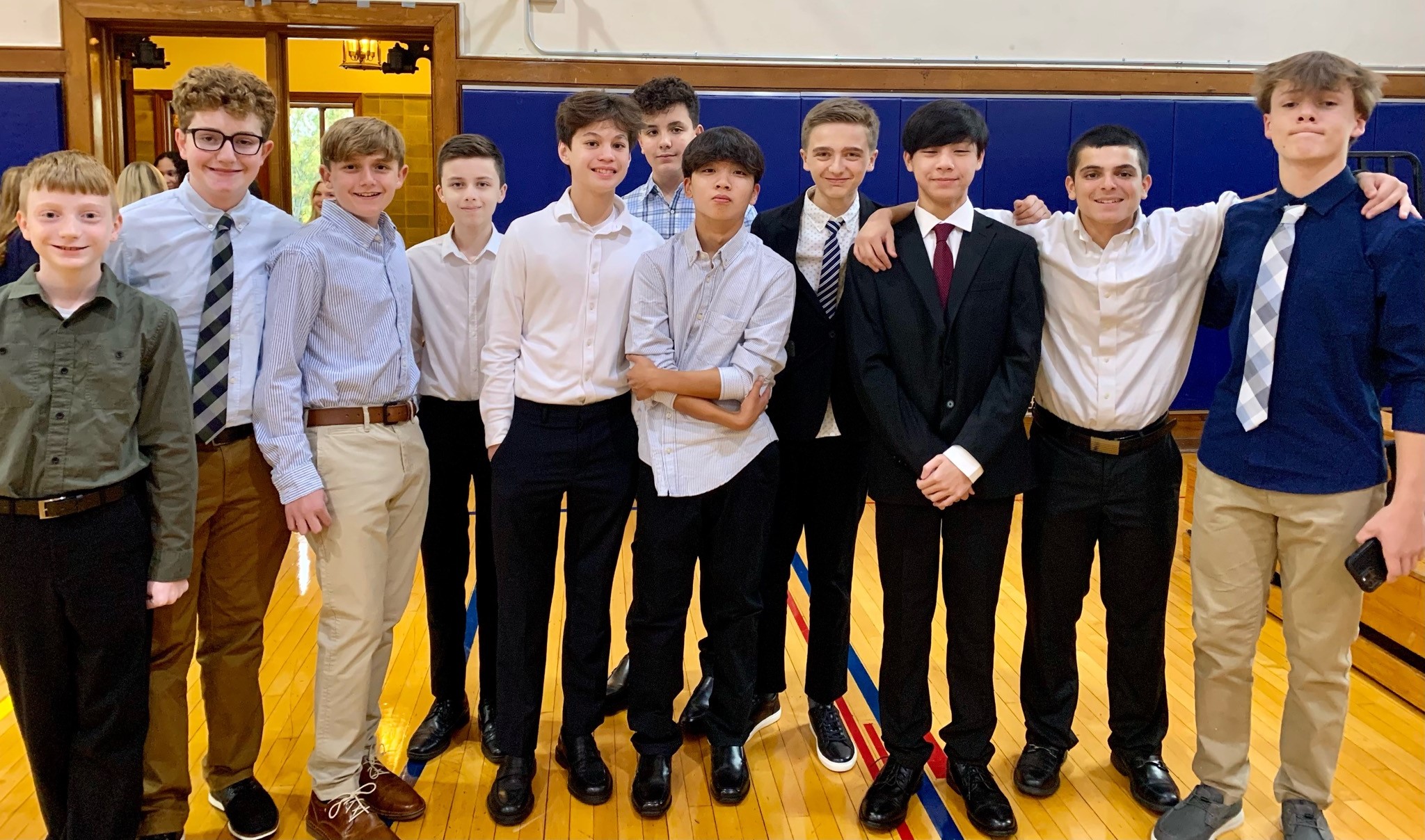 New NJHS members for '23'24 inducted Goshen Central School District