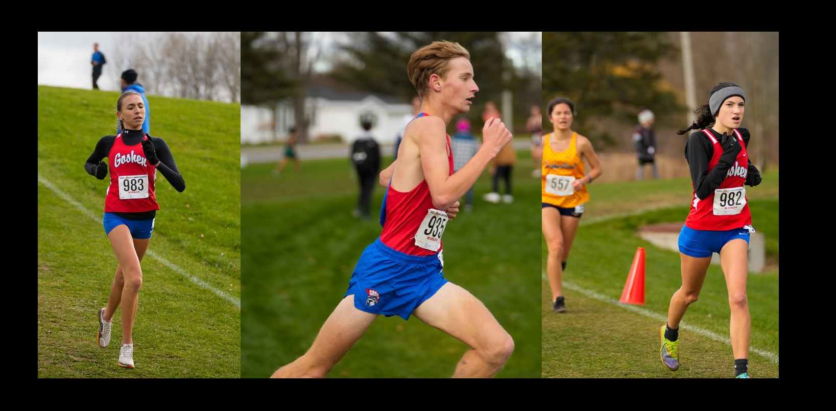 Three GHS Gladiators compete at XC State meet