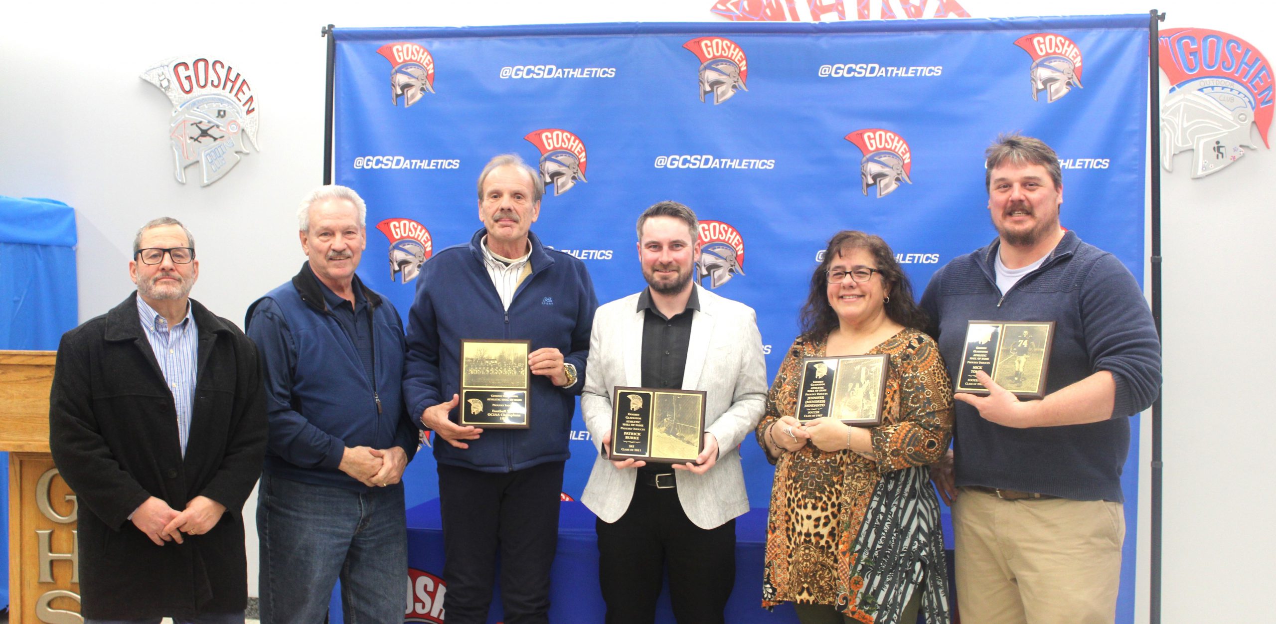 Goshen alumni inducted into Gladiator Athletic Hall of Fame for 2024