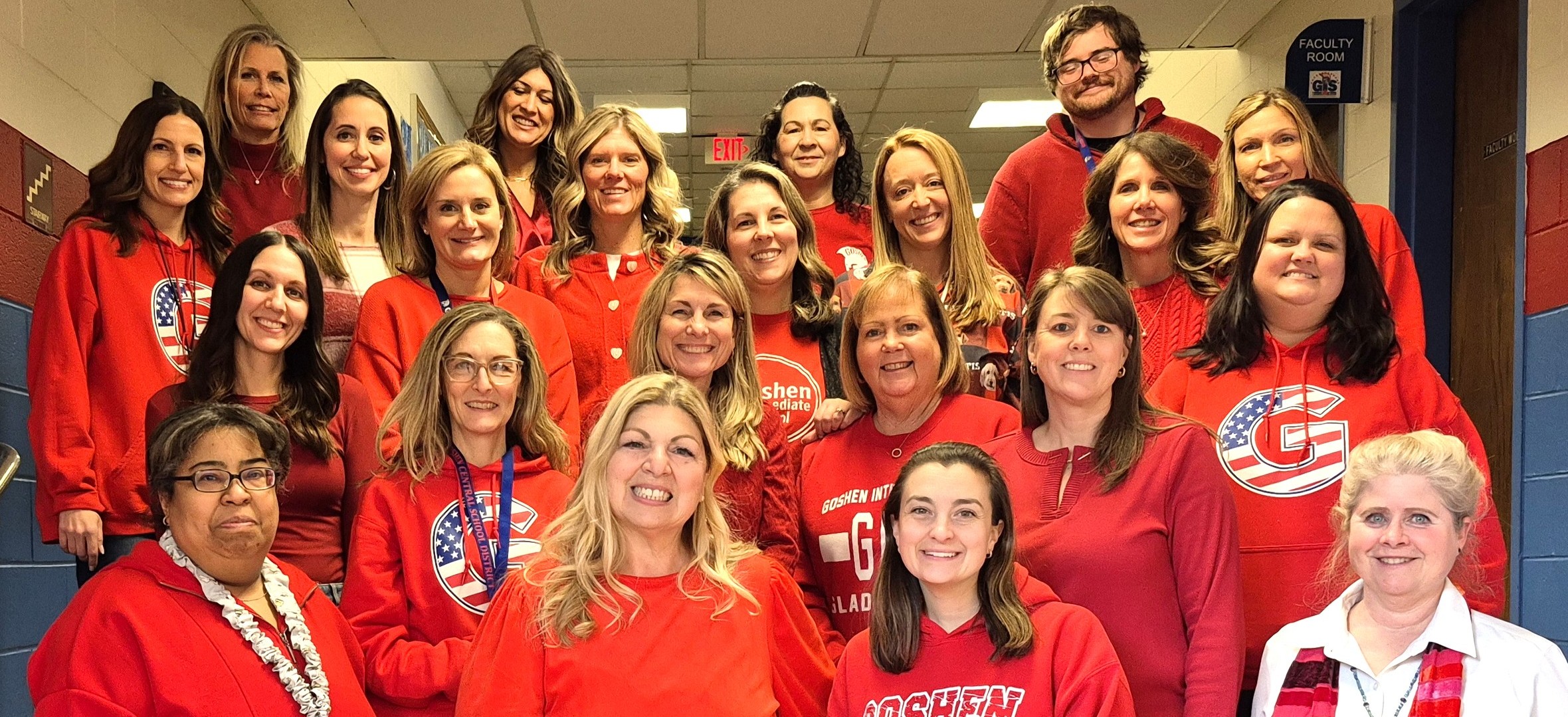 GIS faculty, staff Go Red for heart health
