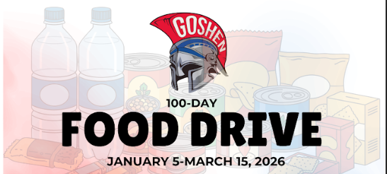 Goshen athletes hosting 100 Day Food Drive