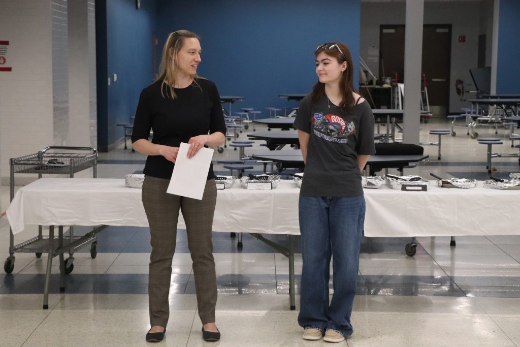 GHS honors Raquet, Paige Goshen Great 