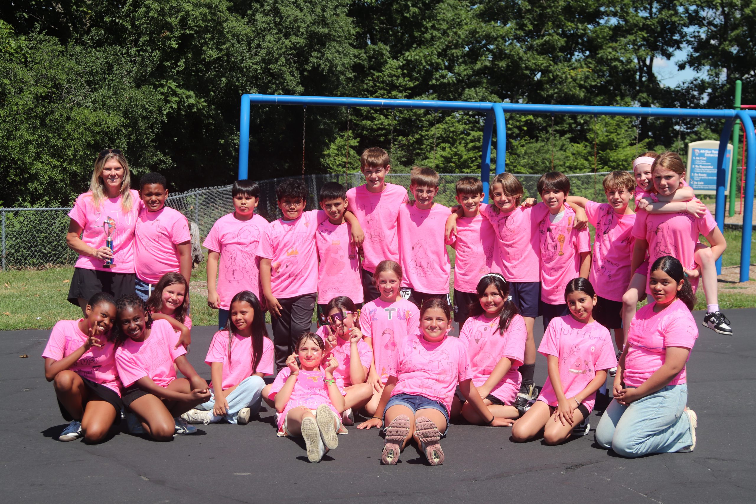 5th grade Kickball winners 